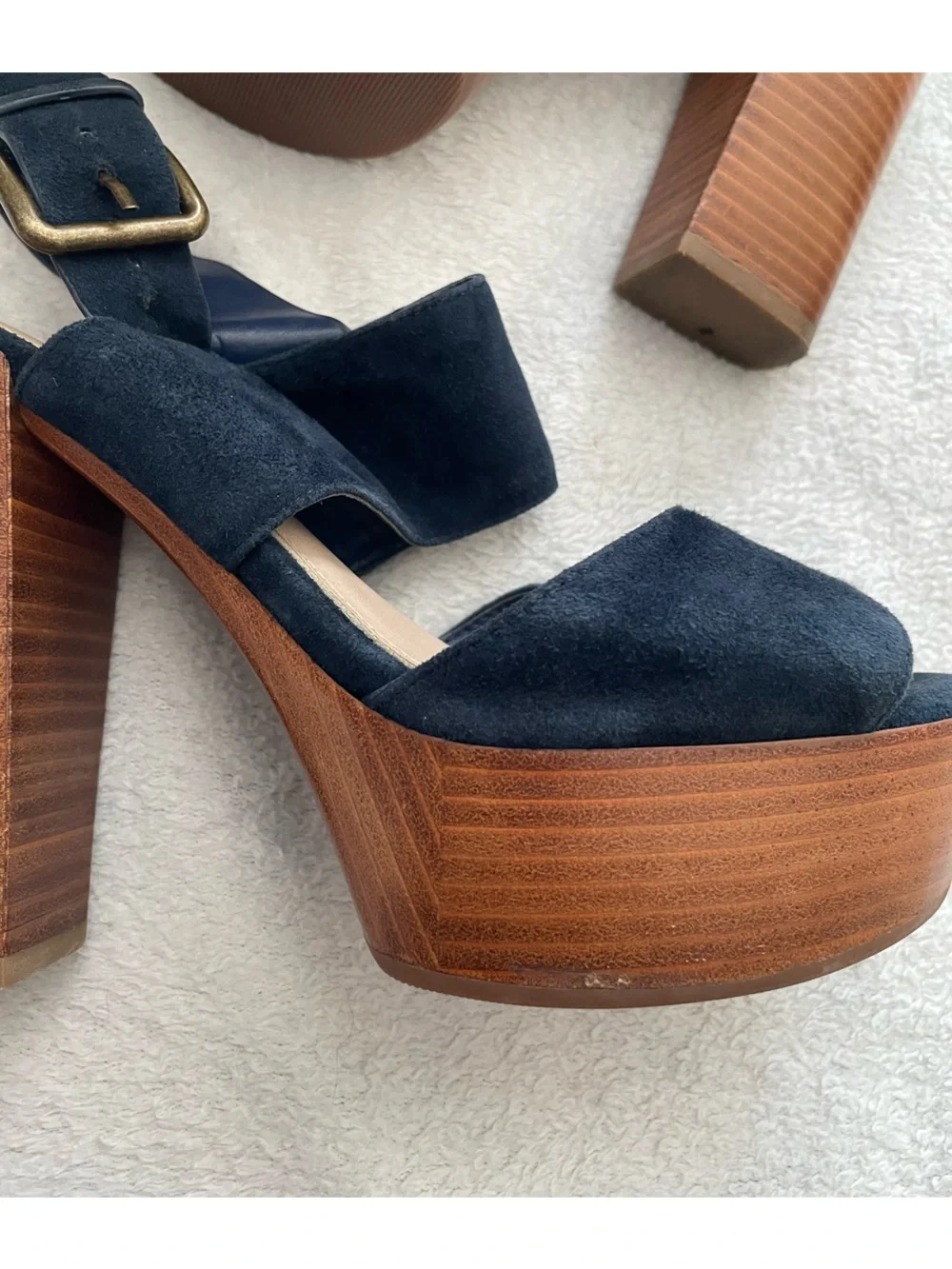 Aldo suede navy